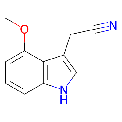 2-(4-methoxy-1H-indol-3-yl)acetonitrile