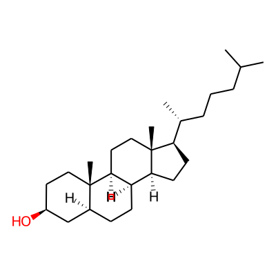 (3S,5S,8S,9S,10S,13R,14S,17R)-10,13-dimethyl-17-[(2R)-6-methylheptan-2-yl]-2,3,4,5,6,7,8,9,11,12,14,15,16,17-tetradecahydro-1H-cyclopenta[a]phenanthren-3-ol