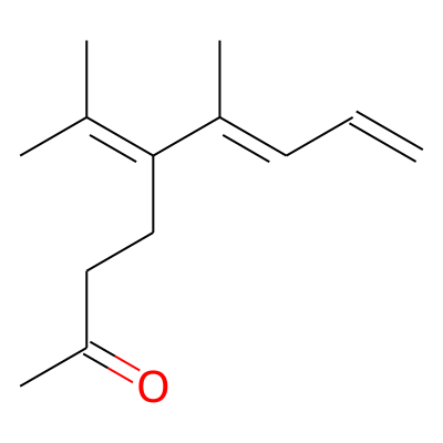 6,8-Nonadien-2-one, 6-methyl-5-(1-methylethylidene)-