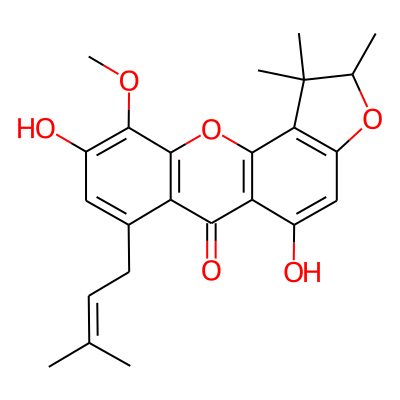 Caloxanthone B