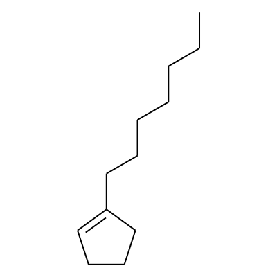 Cyclopentene, 1-heptyl-