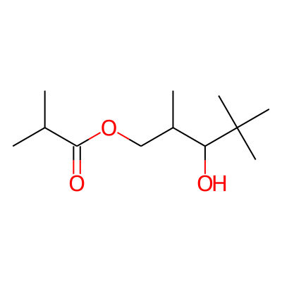 Propanoic acid, 2-methyl-, 3-hydroxy-2,4,4-trimethylpentyl ester