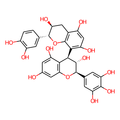 (+)-Gallocatechin-(4alpha->8)-(+)-catechin