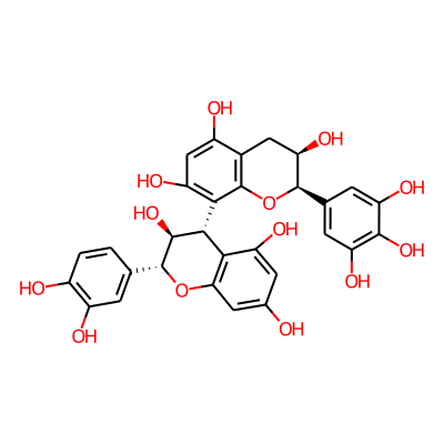(+)-Catechin-(4alpha->8)-(-)-epigallocatechin