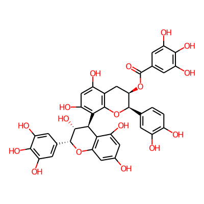 Epigallocatechin-(4beta->8)-epicatechin-3-O-gallate ester