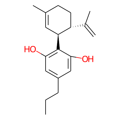 2-[(1S,6S)-3-methyl-6-prop-1-en-2-ylcyclohex-2-en-1-yl]-5-propylbenzene-1,3-diol