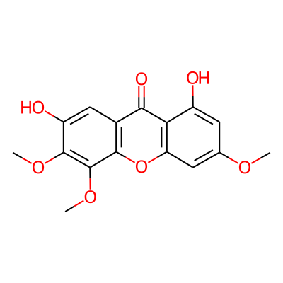 1,7-Dihydroxy-3,5,6-trimethoxyxanthen-9-one