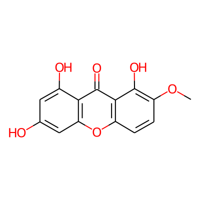 1,3,8-Trihydroxy-7-methoxyxanthone