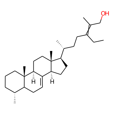 4alpha-Methyl-24-ethylcholesta-7,24-dienol