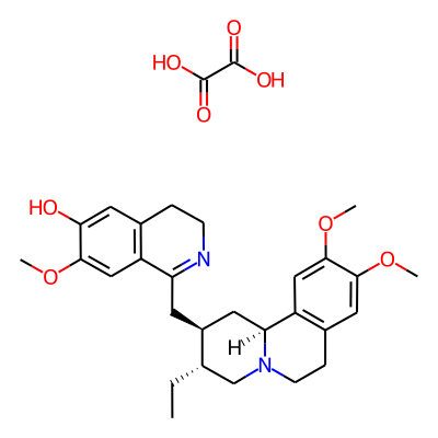 Psychotrine dihydrogen oxalate