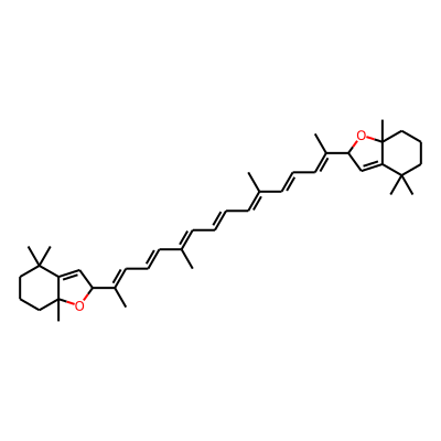 2-[(2E,4E,6E,8E,10E,12E,14E)-15-(4,4,7a-trimethyl-2,5,6,7-tetrahydro-1-benzofuran-2-yl)-6,11-dimethylhexadeca-2,4,6,8,10,12,14-heptaen-2-yl]-4,4,7a-trimethyl-2,5,6,7-tetrahydro-1-benzofuran