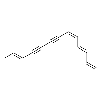 1,3(E),5(Z),11(E)-Tridecatetraen-7,9-diyne