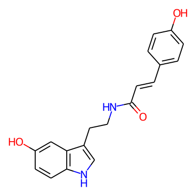 N-Coumaroyl serotonin