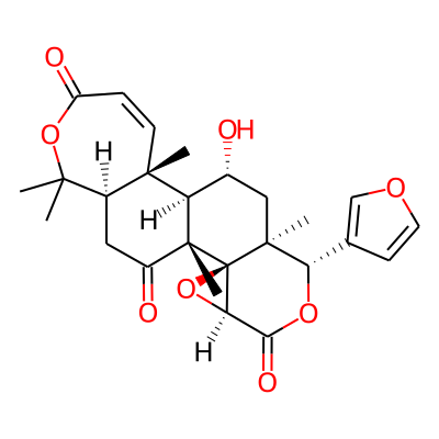 (1R,2R,4S,7S,8S,10R,11R,12R,18R)-7-(furan-3-yl)-10-hydroxy-1,8,12,17,17-pentamethyl-3,6,16-trioxapentacyclo[9.9.0.02,4.02,8.012,18]icos-13-ene-5,15,20-trione