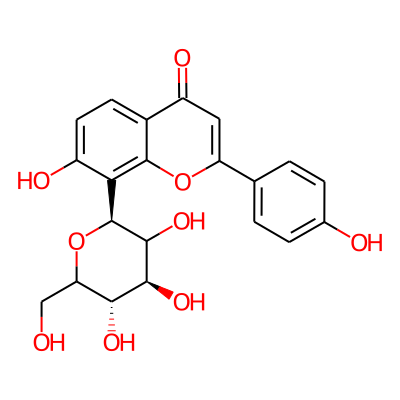8-beta-D-Glucopyranosyl-4',7-dihydroxyflavone