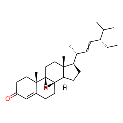 (8S,9R,10R,13R,14S,17R)-17-[(2R,5S)-5-ethyl-6-methylhept-3-en-2-yl]-10,13-dimethyl-1,2,6,7,8,9,11,12,14,15,16,17-dodecahydrocyclopenta[a]phenanthren-3-one
