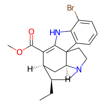 12-Bromo-19,20-dihydroakuammicine
