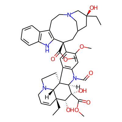 methyl (1R,9R,10S,11R,12R,19R)-12-ethyl-4-[(13S,17S)-17-ethyl-17-hydroxy-13-methoxycarbonyl-1,11-diazatetracyclo[13.3.1.04,12.05,10]nonadeca-4(12),5,7,9-tetraen-13-yl]-8-formyl-10,11-dihydroxy-5-methoxy-8,16-diazapentacyclo[10.6.1.01,9.02,7.016,19]nonadeca-2,4,6,13-tetraene-10-carboxylate