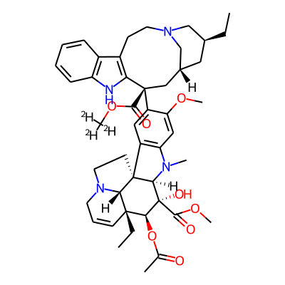 methyl (1R,9R,10S,11S,12R,19R)-11-acetyloxy-12-ethyl-4-[(13S,15R,17S)-17-ethyl-13-(trideuteriomethoxycarbonyl)-1,11-diazatetracyclo[13.3.1.04,12.05,10]nonadeca-4(12),5,7,9-tetraen-13-yl]-10-hydroxy-5-methoxy-8-methyl-8,16-diazapentacyclo[10.6.1.01,9.02,7.016,19]nonadeca-2,4,6,13-tetraene-10-carboxylate