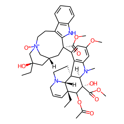methyl (1R,9R,10S,12R,19R)-11-acetyloxy-12-ethyl-3-[(13S,15R,17R)-17-ethyl-17-hydroxy-13-methoxycarbonyl-1-oxido-11-aza-1-azoniatetracyclo[13.3.1.04,12.05,10]nonadeca-4(12),5,7,9-tetraen-13-yl]-10-hydroxy-5-methoxy-8-methyl-8,16-diazapentacyclo[10.6.1.01,9.02,7.016,19]nonadeca-2,4,6,13-tetraene-10-carboxylate