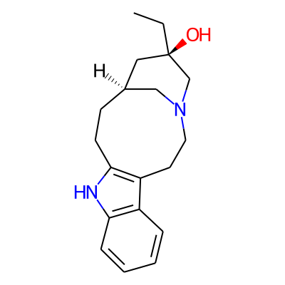 (15S,17R)-17-ethyl-1,11-diazatetracyclo[13.3.1.04,12.05,10]nonadeca-4(12),5,7,9-tetraen-17-ol
