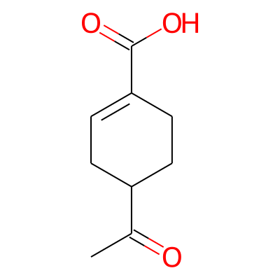 4-Acetylcyclohexene-1-carboxylic acid