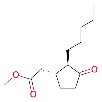 Methyl (1R-trans)-3-oxo-2-pentylcyclopentaneacetate