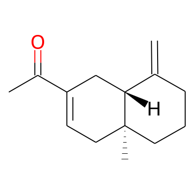 13-nor-trans-Eudesma-4(15),7-dien-11-one