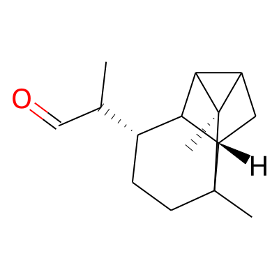 Cyclocopacamphan-12-al