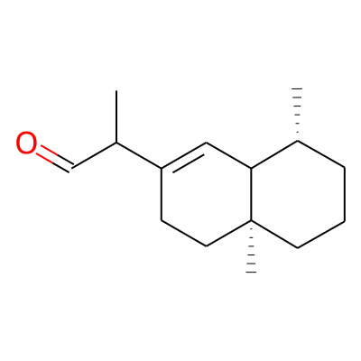 cis-Eudesm-6-en-12-al