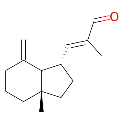 (E)-Opposita-4(15),7(11)-dien-12-al