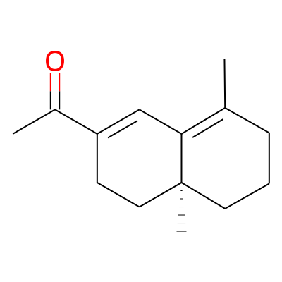 13-nor-Eudesm-4,6-dien-11-one