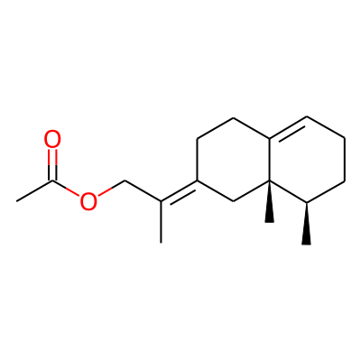 (E)-Eremophila-1(10),7(11)-dien-12-yl acetate