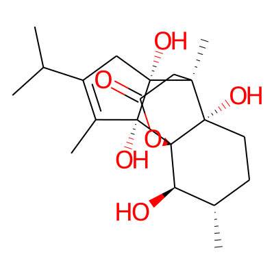 (1R,2R,6R,7R,8S,11S,12R)-2,6,8,12-tetrahydroxy-3,7,11-trimethyl-4-propan-2-yl-13-oxatetracyclo[5.5.3.01,8.02,6]pentadec-3-en-14-one