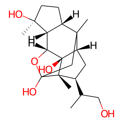 (1R,2R,3S,6S,10S,11S,13S,14S)-11-(1-Hydroxypropan-2-yl)-3,7,10-trimethyl-15-oxapentacyclo[7.5.1.02,6.07,13.010,14]pentadecane-3,9,14-triol