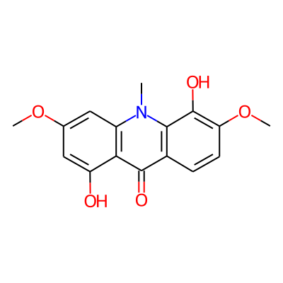 1,5-Dihydroxy-3,6-dimethoxy-10-methylacridin-9-one