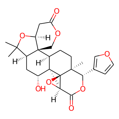 (1R,2R,7S,10R,12R,13R,14R,16S,19S,20S)-19-(furan-3-yl)-12-hydroxy-9,9,13,20-tetramethyl-4,8,15,18-tetraoxahexacyclo[11.9.0.02,7.02,10.014,16.014,20]docosane-5,17-dione