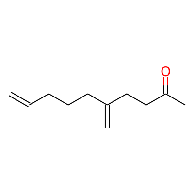 9-Decen-2-one, 5-methylene-