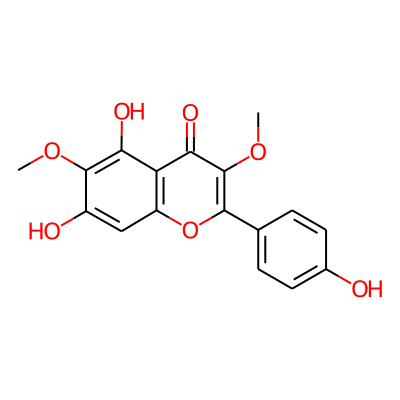 4',5,7-Trihydroxy-3,6-dimethoxyflavone