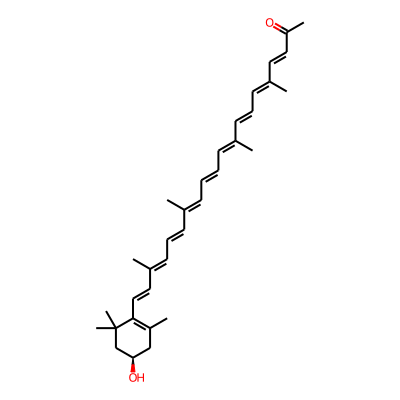 (3E,5E,7E,9E,11E,13E,15E,17E,19E)-20-[(4R)-4-hydroxy-2,6,6-trimethylcyclohexen-1-yl]-5,9,14,18-tetramethylicosa-3,5,7,9,11,13,15,17,19-nonaen-2-one