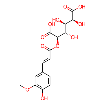 2-(E)-O-feruloyl-D-galactaric acid