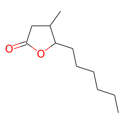 5-Hexyl-4-methyldihydrofuran-2(3H)-one