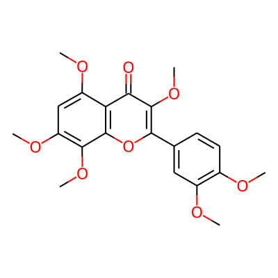 Gossypetin hexamethyl ether