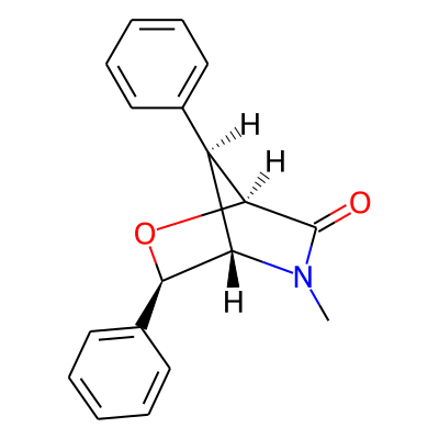 (1S,3R,4S,7R)-5-methyl-3,7-diphenyl-2-oxa-5-azabicyclo[2.2.1]heptan-6-one