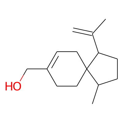 ((1R,4S,5R)-1-Methyl-4-(prop-1-en-2-yl)spiro[4.5]dec-7-en-8-yl)methanol