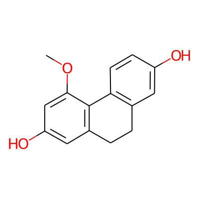 4-Methoxy-9,10-dihydrophenanthrene-2,7-diol