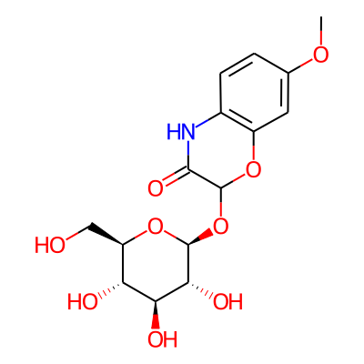 7-methoxy-2-[(2S,3R,4S,5S,6R)-3,4,5-trihydroxy-6-(hydroxymethyl)oxan-2-yl]oxy-4H-1,4-benzoxazin-3-one
