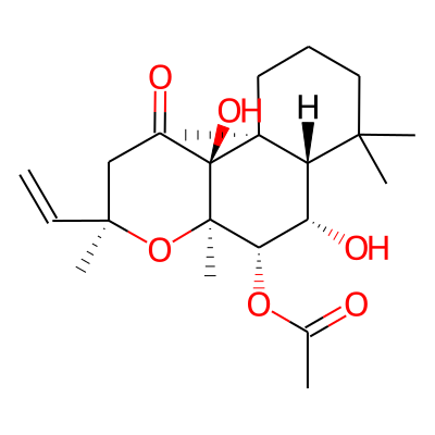 [(3R,4aR,5S,6S,6aS,10aS,10bS)-3-ethenyl-6,10b-dihydroxy-3,4a,7,7,10a-pentamethyl-1-oxo-5,6,6a,8,9,10-hexahydro-2H-benzo[f]chromen-5-yl] acetate