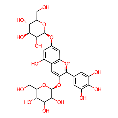 Delphinidin 3,7-diglucoside