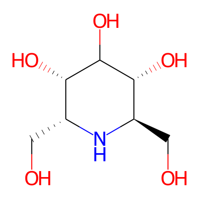 (2r,3r,5s,6r)-2,6-Bis(hydroxymethyl)piperidine-3,4,5-triol
